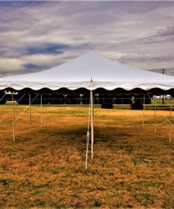 20X30 CENTER POLE CANOPY END