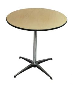 sitting height bistro table
