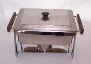 4 quart oblong stainless chafing dish