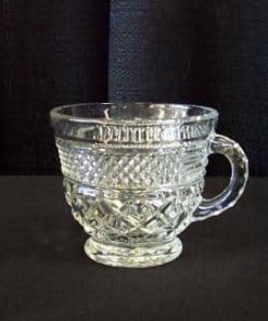 cut glass punch cup
