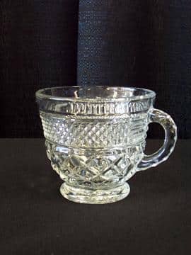 cut glass punch cup
