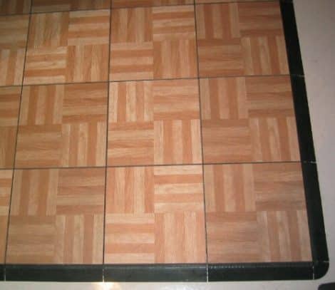 wood parquet dance floor