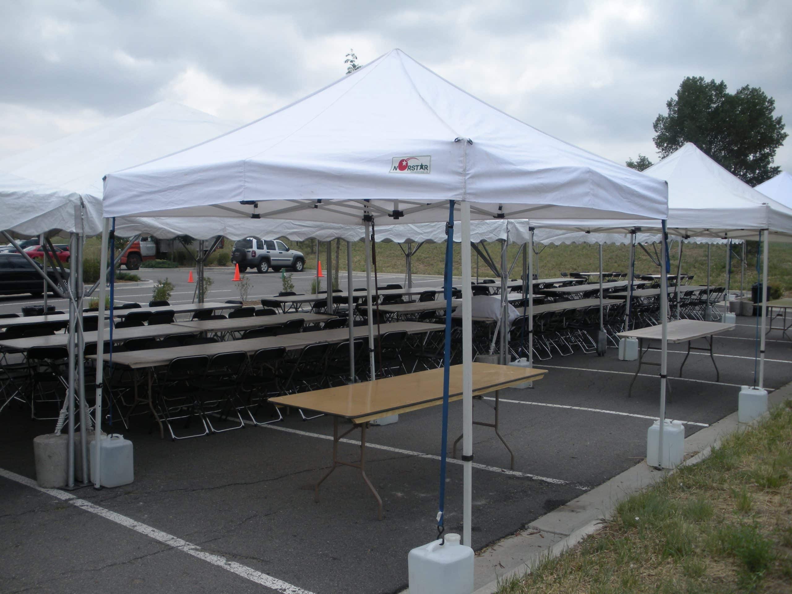 Rent a 10' x 10' pop up canopy for your next party at All Seasons Rent All