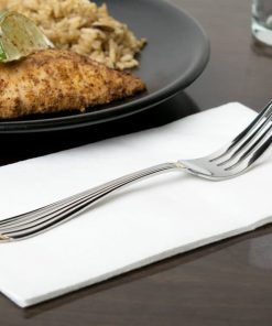 gold trimmed salad fork