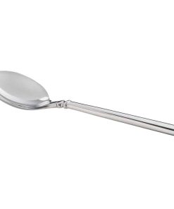 stainless soup spoon