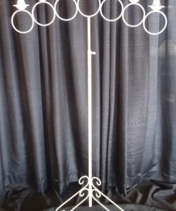 white 7 branch candelabra