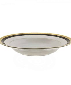 Bowl, Black/Gold Soup