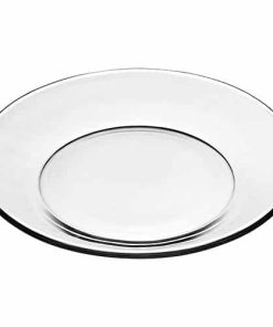 Plate, Clear Glass Salad