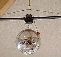 Mirror Ball/Disco Ball, Hanging