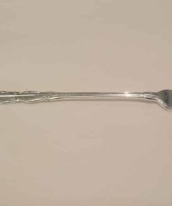 silver cocktail fork