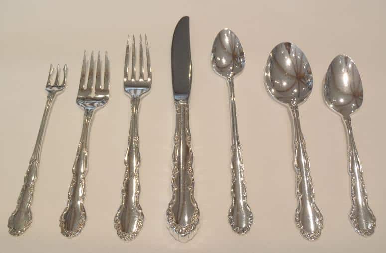 silver flatware