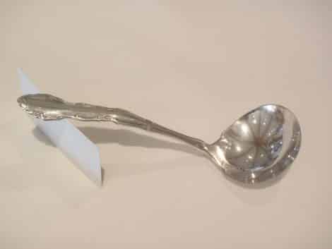 silver gravy ladle