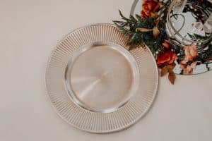 silver plate charger