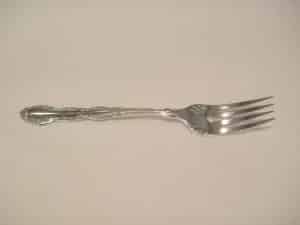 silver salad fork