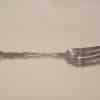silver serving fork