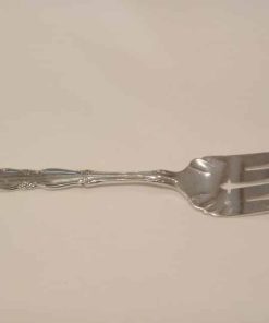 silver serving fork