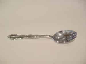 silver soup spoon