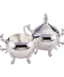 silver cream and sugar set