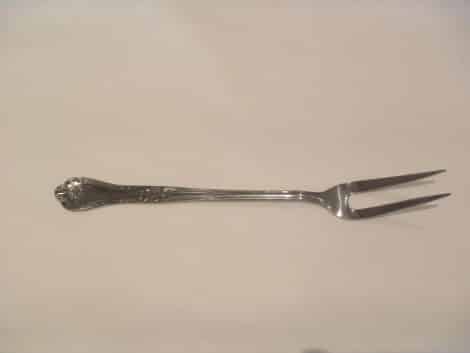 stainless chafing dish fork