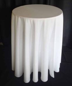 floor length round tablecloth