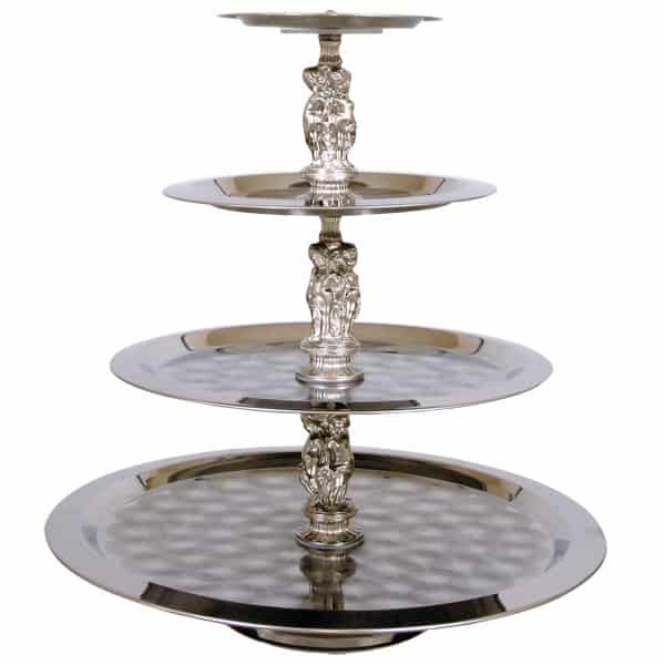 Rent a 4 Tier Silver Tray