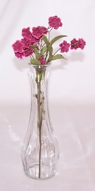 glass bud vase
