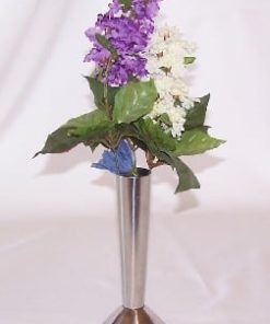 stainless bud vase