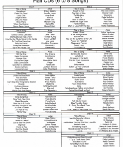 Half Karaoke CD's page 1