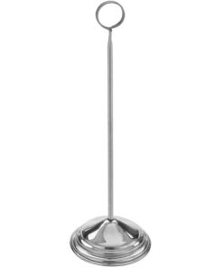 stainless table number stand
