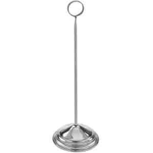 stainless table number stand