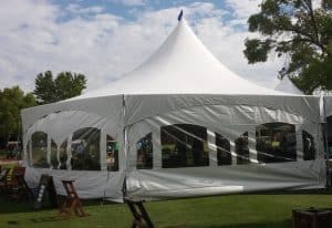 enclosed tent