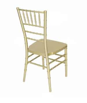 gold chivari chair back