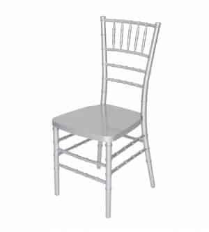 silver chivari chair