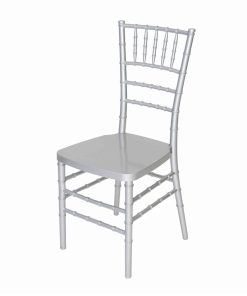 silver chivari chair