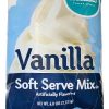 vanilla soft serve mix
