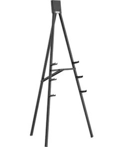 black easel